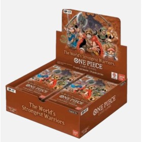 BANDAI One Piece TCG – OP17 – The World’s Strongest Warriors – Display Box con 24 Bustine - ENG