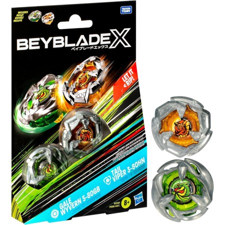 BEYBLADE X – Dual Pack - Gale Wyvern / Tail Viper