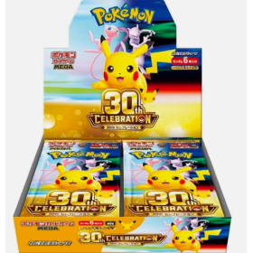 Pokémon 30th Celebration - Box 20 Bustine - Jap