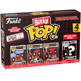 Deadpool - Set di 4 figure Funko Bitty Pop Serie 2"