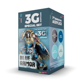 WARGAME COLOR SET - BLUE ARMOR