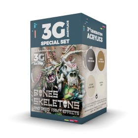WARGAME COLOR SET-BONES AND SKELETONS.