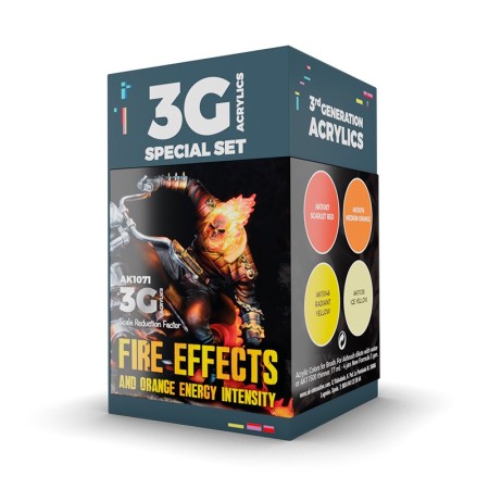 WARGAME COLOR SET - FIRE EFFECTS