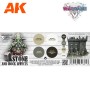 WARGAME COLOR SET - STONE AND ROCK EFFECTS