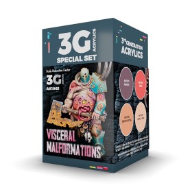 AK WARGAME Series COLOR SET - VISCERAL MALFORMATIONS