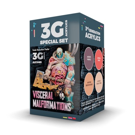WARGAME COLOR SET - VISCERAL MALFORMATIONS