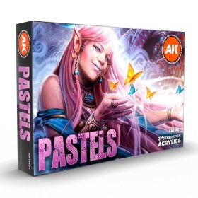 AK PASTELS COLORS SET