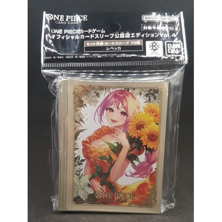 One Piece TCG – TCG+ Store Edition Vol. 4 – Rebecca (70 Sleeves)