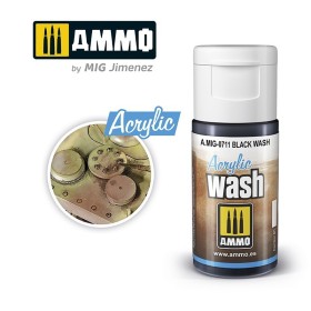Ammo - ACRYLIC WASH Black Wash