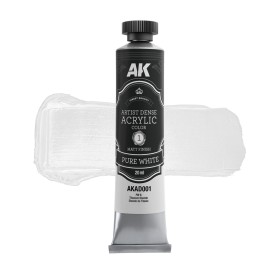 AK-Interactive PURE WHITE - Artistic Dense Acrylic