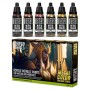 Green Stuff World - Metallic Paints Set - Gold