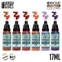 Green Stuff World Opaque Acrylic Paint Set - Warm Colours
