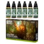 Green Stuff World Acrylic Paint Set - Wood and Bark