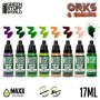Green Stuff World Paint Set - Orcs and Goblins