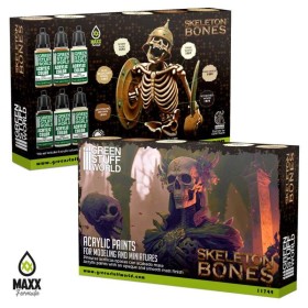 Green Stuff World Acrylic Paints – Skeleton Bones