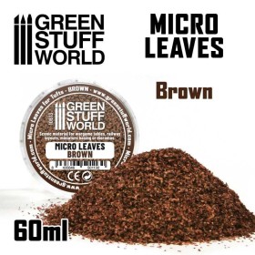 Green Stuff World Micro Leaves - Mix marrone