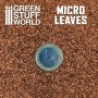 Green Stuff World Micro Leaves - Mix marrone