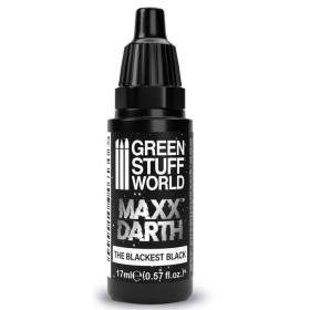 Green Stuff World Maxx Darth Black Paint 17 ml