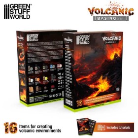 Green Stuff World Basing Set - Volcanic