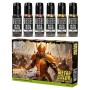 Green Stuff World - Metallic Paints Set - Gold