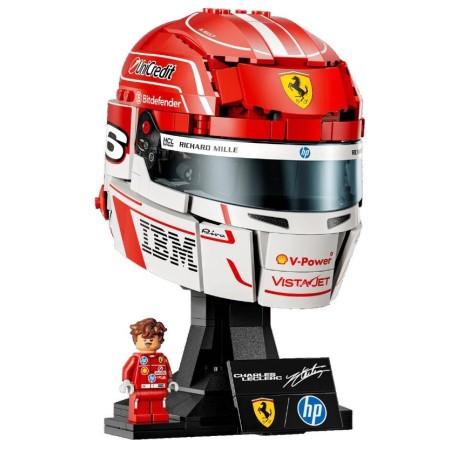 LEGO Casco Di Charles Leclerc Scuderia Ferrari Hp