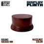 Green Stuff World Piedistallo Tondo 10cm - Marrone Nocciola