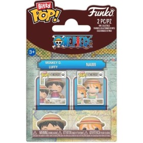 ONE PIECE - Bitty POP! Vinyl Figures 2-Pack Monkey D. Luffy & Nami 2 cm
