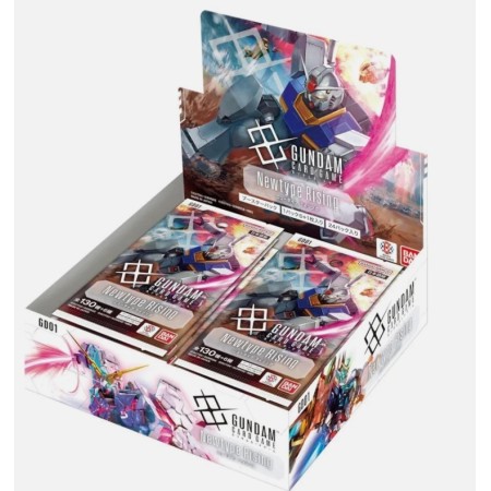 BANDAI Gundam Card Game Newtype Rising Booster Box GD01 (JAP)