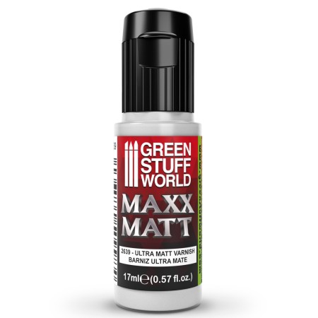 Green Stuff World Maxx Matt Varnish 17ml - Ultra Matte Varnish