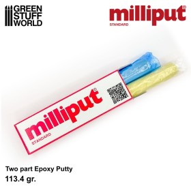 Green Stuff World Milliput Standard Yellow Grey