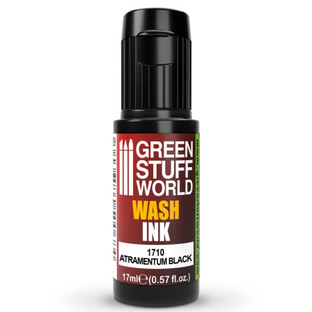 Green Stuff World Wash Ink Atramentum Black
