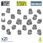 Green Stuff World ORK Skulls 1:48