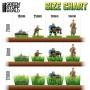 Green Stuff World Static Grass Tufts 6 mm - Dark Green