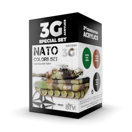 AK Interactive NATO COLORS SET