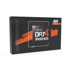AK Interactive Set of Dry Brushes