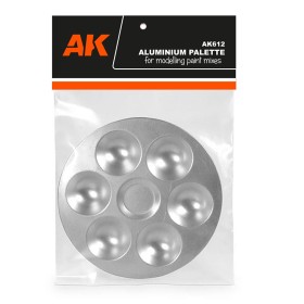 AK Interactive  ALuminum Pallet - 6 Wells