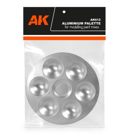 AK Interactive  ALuminum Pallet - 6 Wells