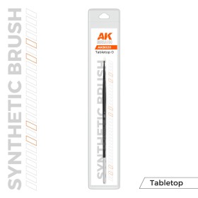AK Interactive SYNTHETIC TABLETOP BRUSH – 0