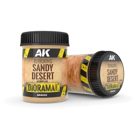 AK Interactive Terrains Sandy Desert 250ML